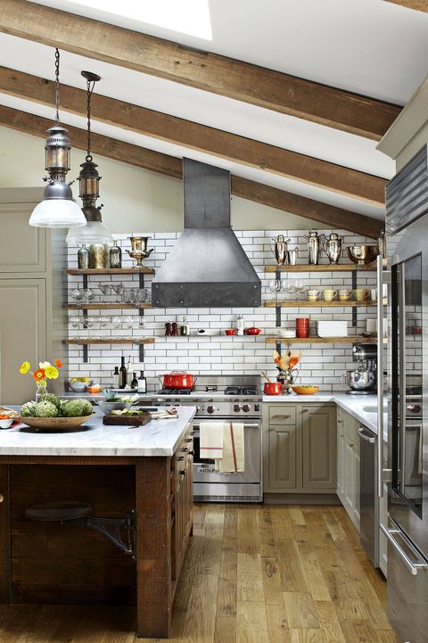 Open Shelving These 15 Kitchens, Best Light Wood For Shelves