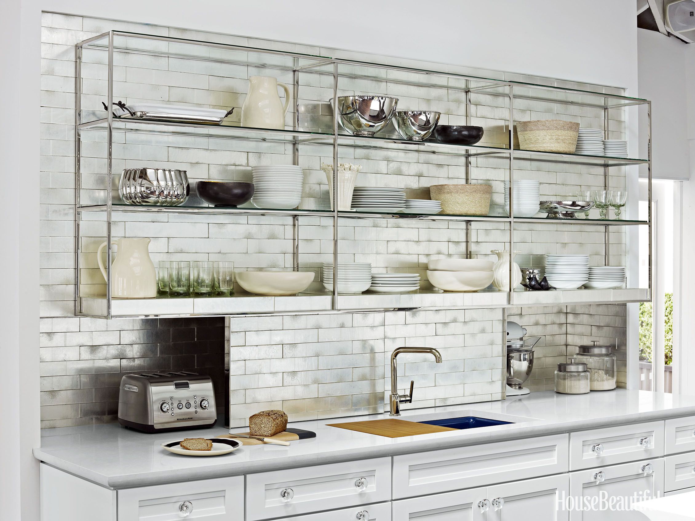 Open Shelving Kitchen Cabinets