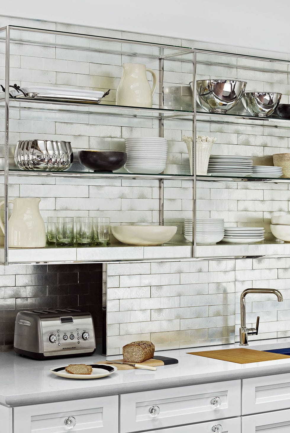 22 Beautiful Open Shelving Ideas To