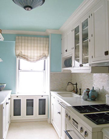How To Choose A Color For Kitchen Walls Blue With Impact