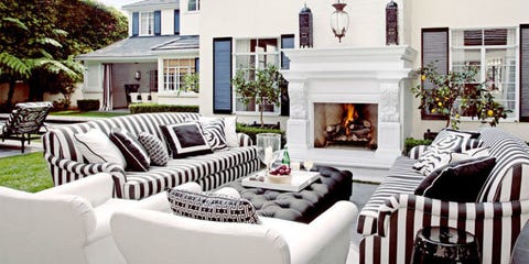 5 Most Popular Pins on Pinterest This Week: A Chic Outdoor Room, A Nautical Bathroom, and More