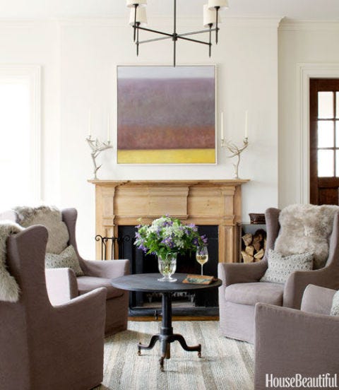 Modern Country House Design Contemporary Style Antler Candelabras