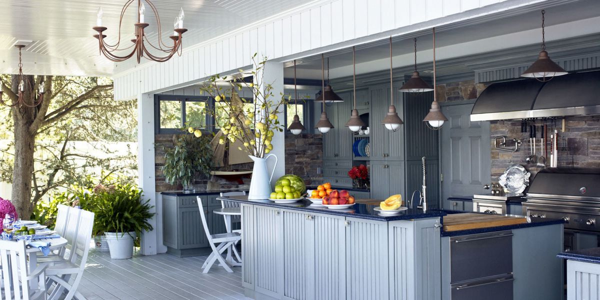 14 Outdoor Kitchen Design Ideas and Pictures - Al Fresco Kitchen Styles