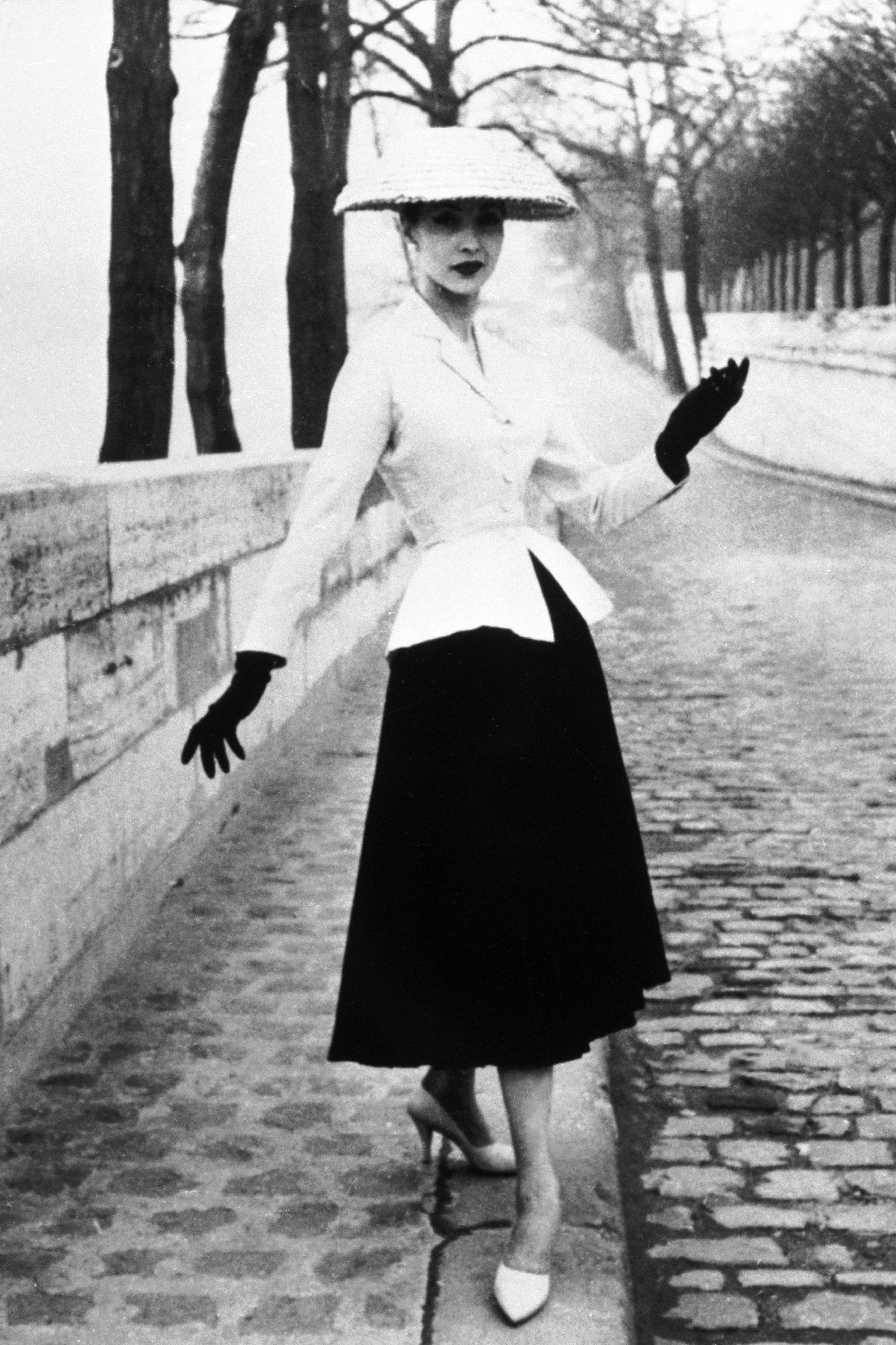 dior new look 1950s