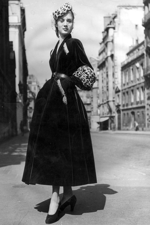 Christian Dior's New Look 1940's - Vintage Dior Fashion Photos