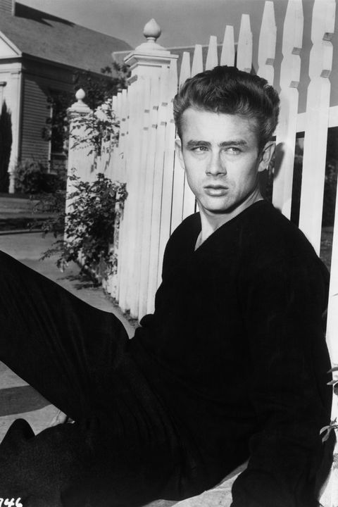 CALIFORNIA - 1954: Actor James Dean poses for a photo on the set of the Warner Bros film 'East Of Eden' in 1954 in California. (Photo by Michael Ochs Archives/Getty Images)