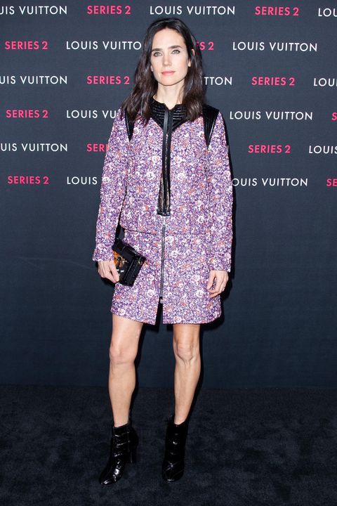Jennifer Connelly at Louis Vuitton 'Volez, Voguez, Voyagez' exhibition  opening in New York