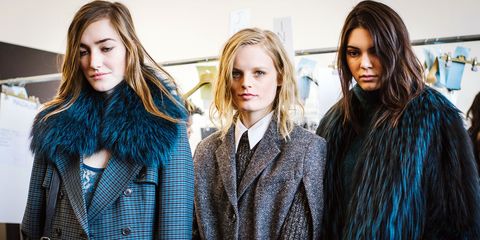 Backstage Photos of Michael Kors Fall 2015 Runway Show - Michael Kors ...