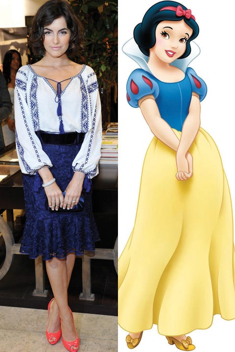 Camilla Belle in Altuzarra as <em>Snow White.&nbsp;</em>