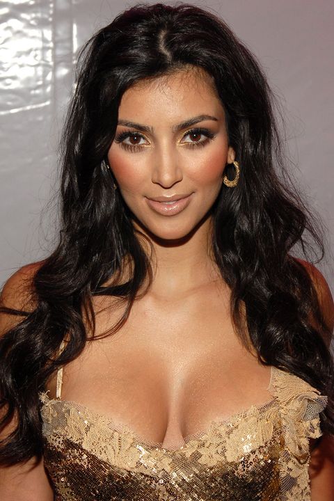 Kim Kardashian S Makeup And Hairstyles Kim Kardashian Beauty Evolution Through The Years