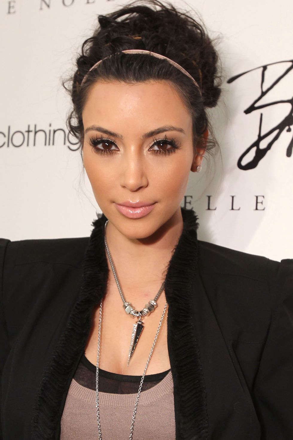 WEST HOLLYWOOD, CA - FEBRUARY 03:  Kim Kardashian at her Official Jewelry Launch Event  "Belle Noel" by GLAMHOUSE, a Pascal Mouawad Company, held at  REVOLVEclothing on February 3, 2011 in West Hollywood, California.  (Photo by Alexandra Wyman/WireImage) *** Local Caption *** Kim Kardashian