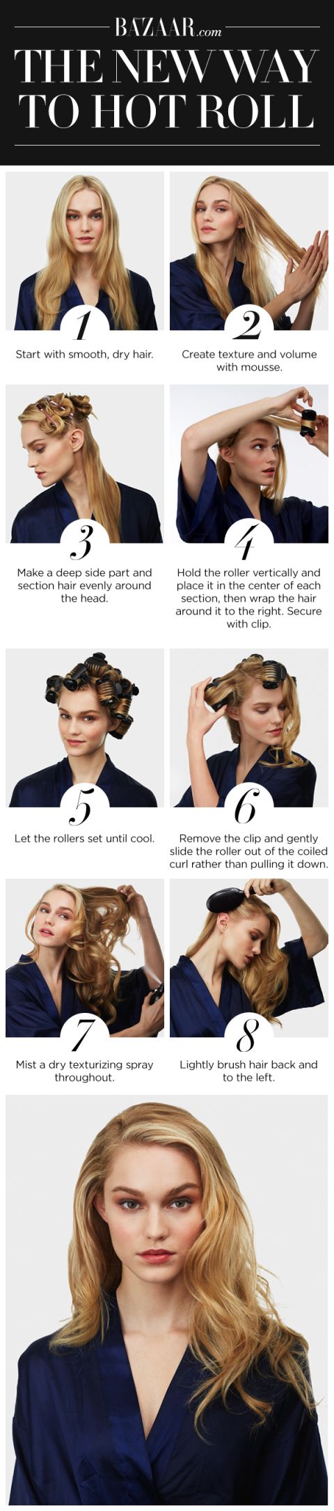 heated curling rollers