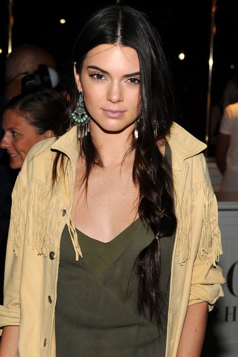 NEW YORK, NY - SEPTEMBER 08:  Kendall Jenner attends the Polo Ralph Lauren fashion show during Mercedes-Benz Fashion Week Spring 2015 at Cherry Hill in Central Park on September 8, 2014 in New York City.  (Photo by Craig Barritt/Getty Images)