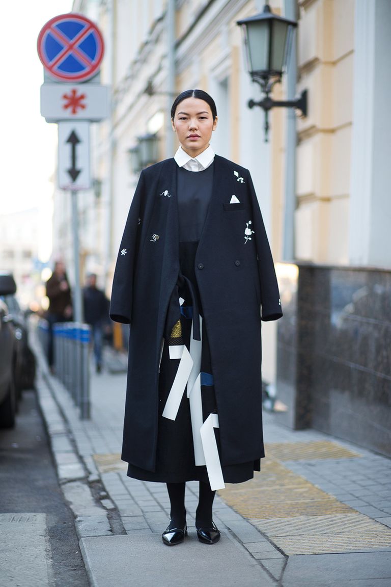 Best Street Style From Moscow Fashion Week Fall 2015 - Russian Street Style
