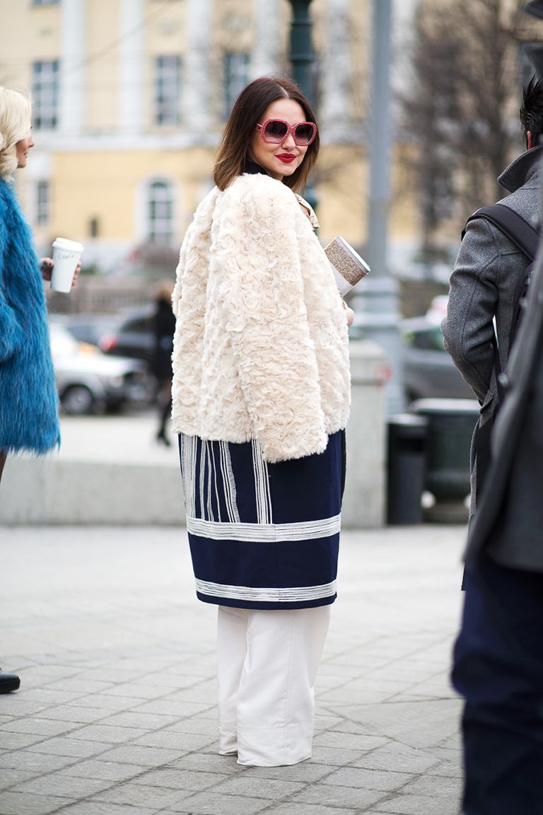 Best Street Style From Moscow Fashion Week Fall 2015 Russian Street Style