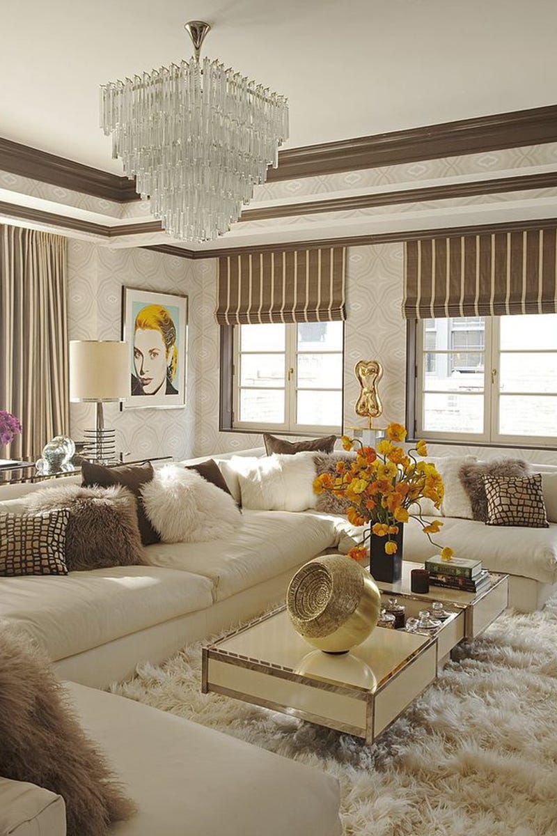 Glam Interior Design Inspiration to Take From Pinterest - How to Decorate Your Home Glamorously