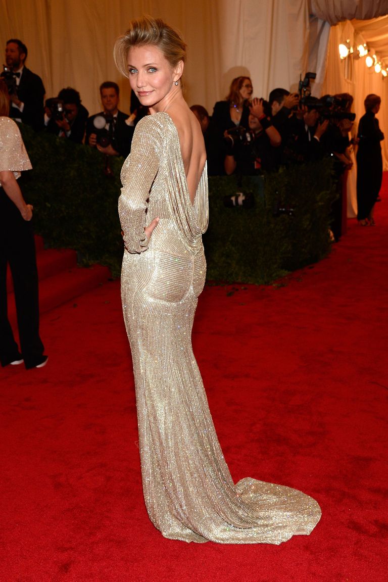The Most Glamorous Trains at the Met Gala Red Carpet - Met Gala Red ...