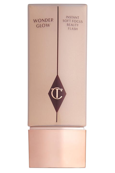 Mix a few drops of a lightweight illuminating primer into your moisturizer or utilise your fingers to tap information technology along your high points.    <strong>Charlotte Tilbury</strong> Wonderglow, $55, <a target="_blank" href="http://www.charlottetilbury.com/us/wonderglow.html?___store=default_us&amp;gclid=CLfUkO7OtcYCFVE9gQodHEYG4g">charlottetilbury.com</a>.