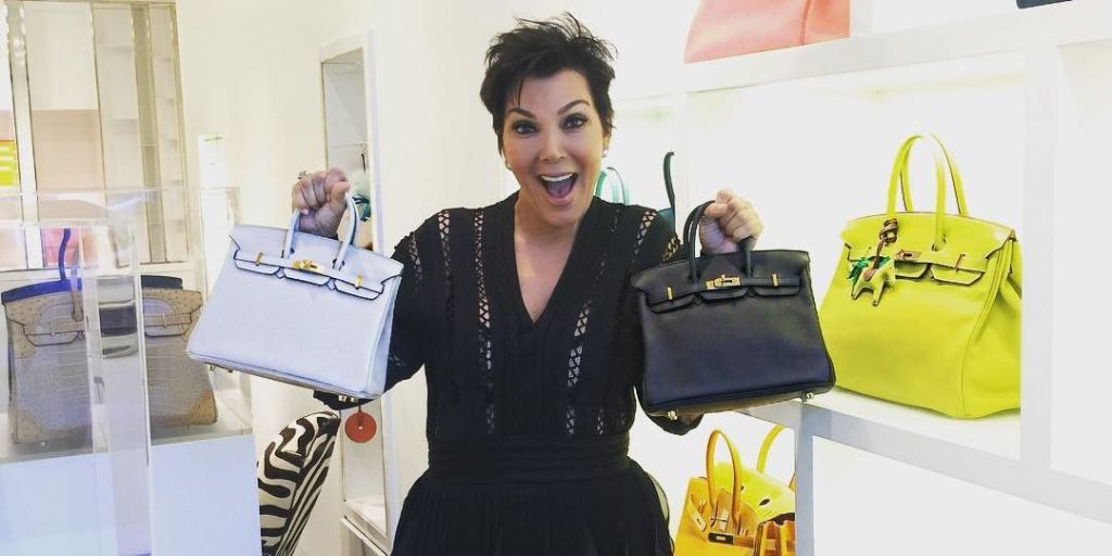 Kris Jenner Buys Two 'Baby Birkin' Bags in One Day