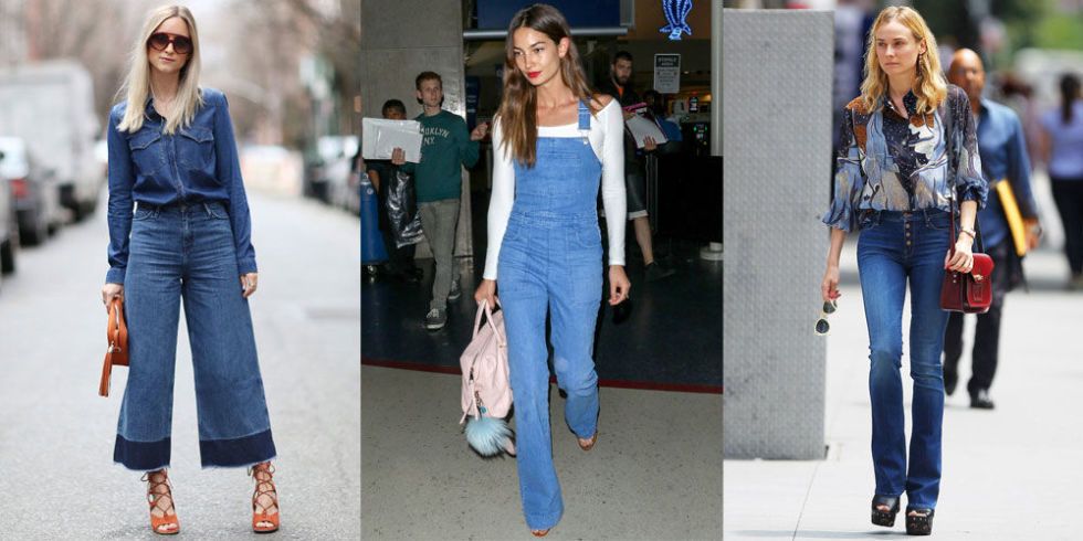 How to Wear the Denim Shapes of the Moment