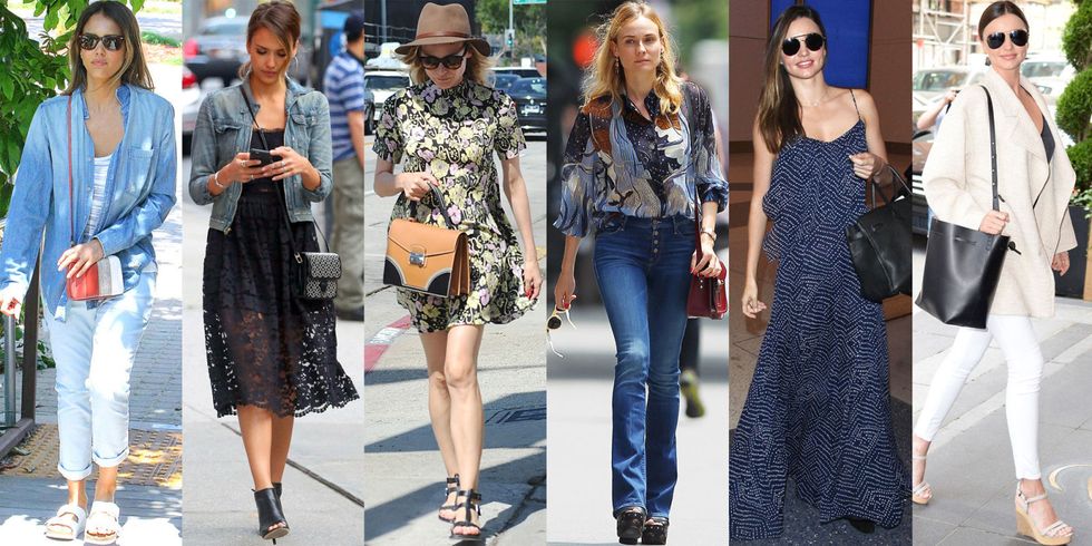 Celebrity Street Style in L.A. and New York - The Best Celebrity Street ...
