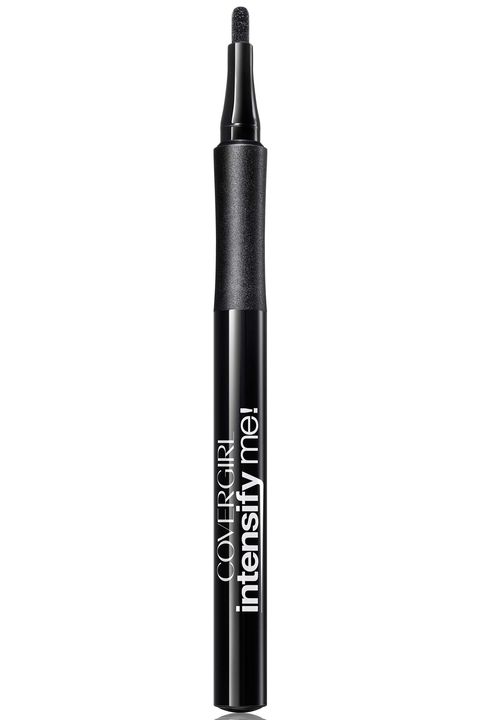 <p>The paddle-shaped tip makes it easy to go thick and graphic or precise and pointed. </p><p><strong>CoverGirl</strong> Intensify Me! Liquid Liner, $8, <a href="http://www.drugstore.com/products/prod.asp?pid=552590&catid=183537&cmbProdBrandFilter=1621&aid=338666&aparam=552590&kpid=552590&CAWELAID=120142990000120329&CAGPSPN=pla&kpid=552590" target="_blank">drugstore.com</a>.</p>