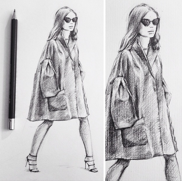 Professional Fashion Sketches