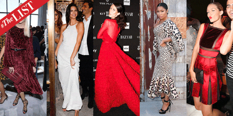 Best Dressed Celebrities at New York Fashion Week Spring 2016 - NYFW ...