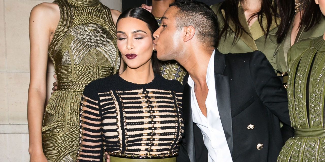 Why Kim Kardashian Is the Ultimate Balmain Muse - Olivier Rousteing ...