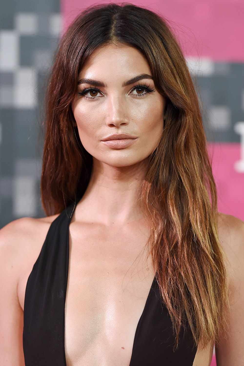 Lily Aldridge Hair Color Photos