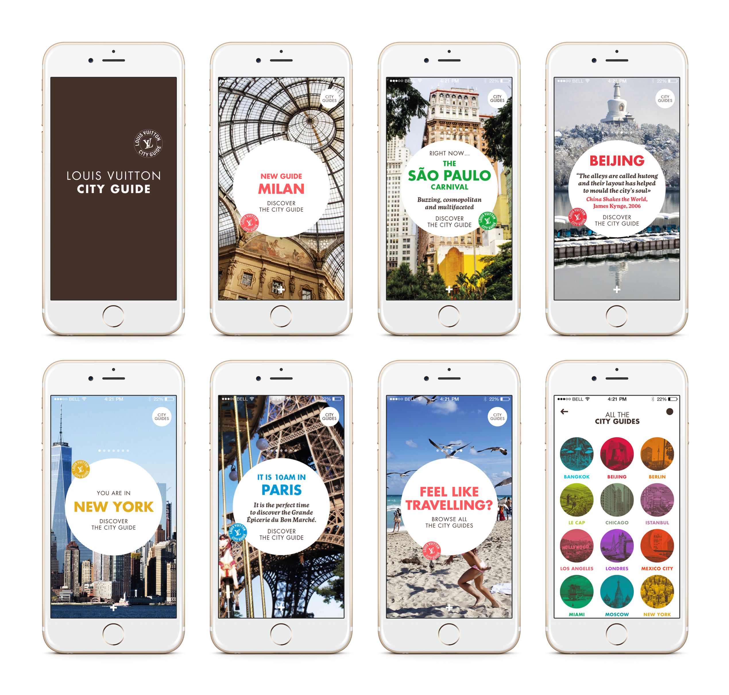 Vuitton Travel Apps-Louis Vuitton City Guides Apps