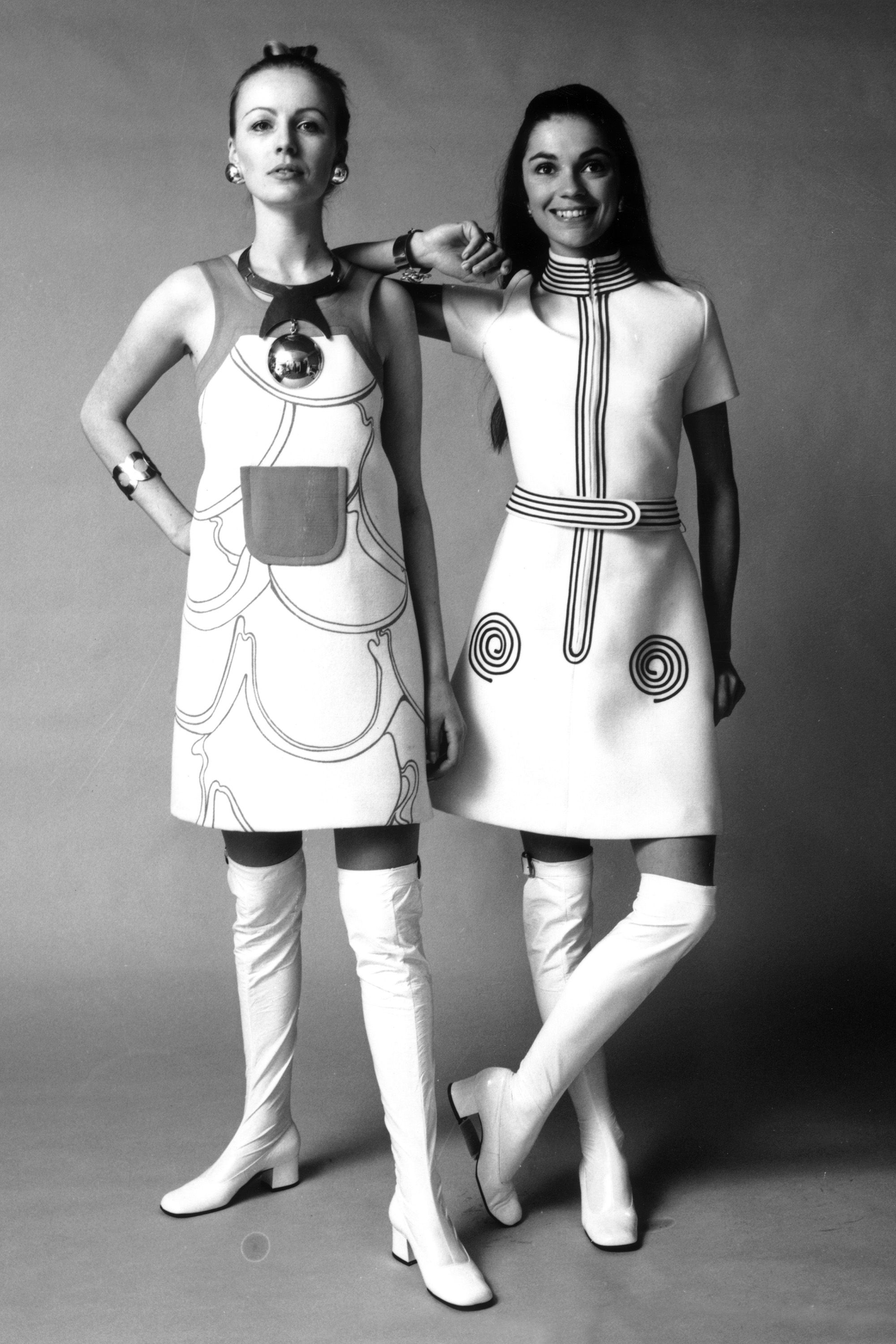 70s style mini dress