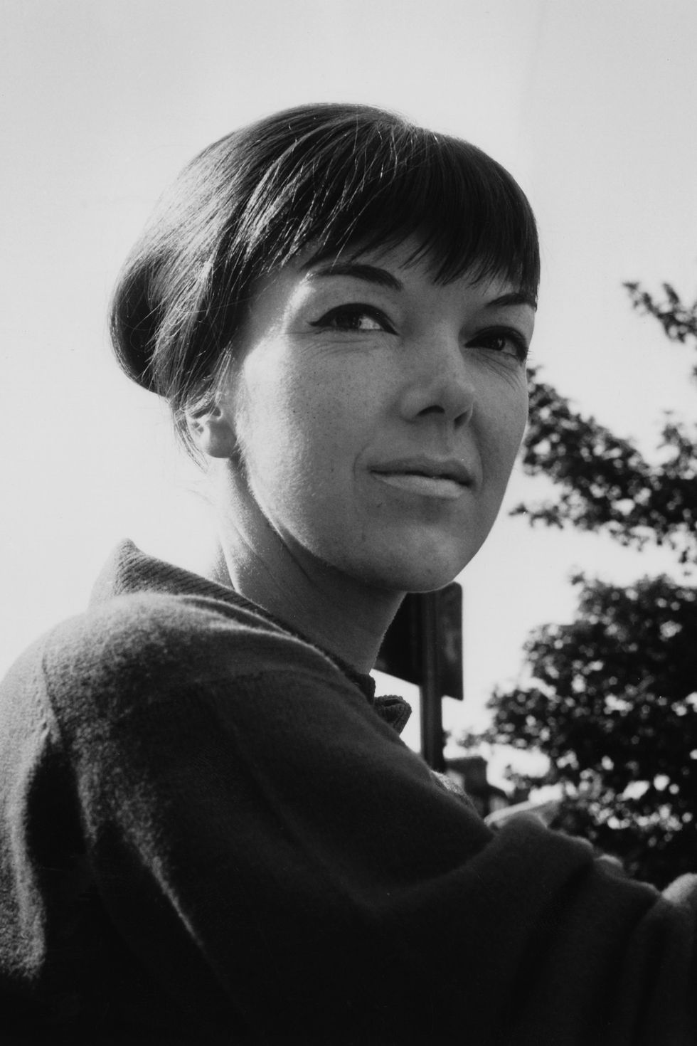 Mary Quant is credited with creating the miniskirt. During the 60s in London, Quant found her inspiration on the streets that surrounded her. She once said, "It was the girls on the King's Road who invented the mini. I was making easy, youthful, simple clothes, in which you could move, in which you could run and jump." Her short shift dresses in vibrant colors coupled with fun, printed tights defined an era.   