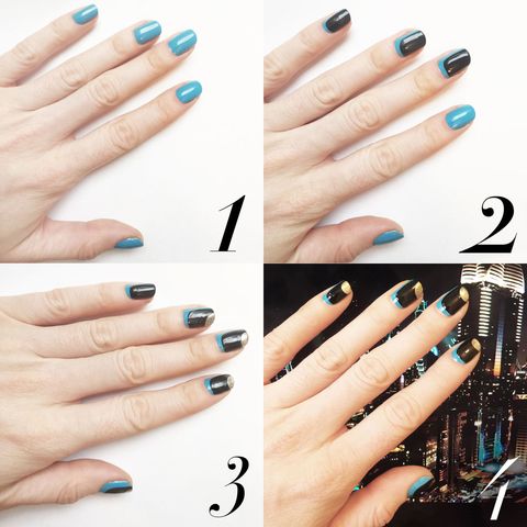 Nail Art How-To: Dubai Meets Stella McCartney Spring 2016 - Spring 2016 ...