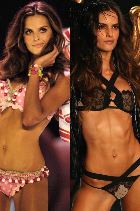 Victorias Secret Models Then And Now 