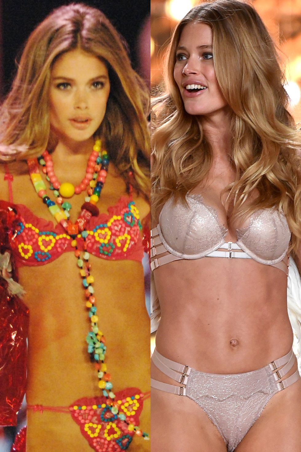 Victoria's Secret Models: Then and Now