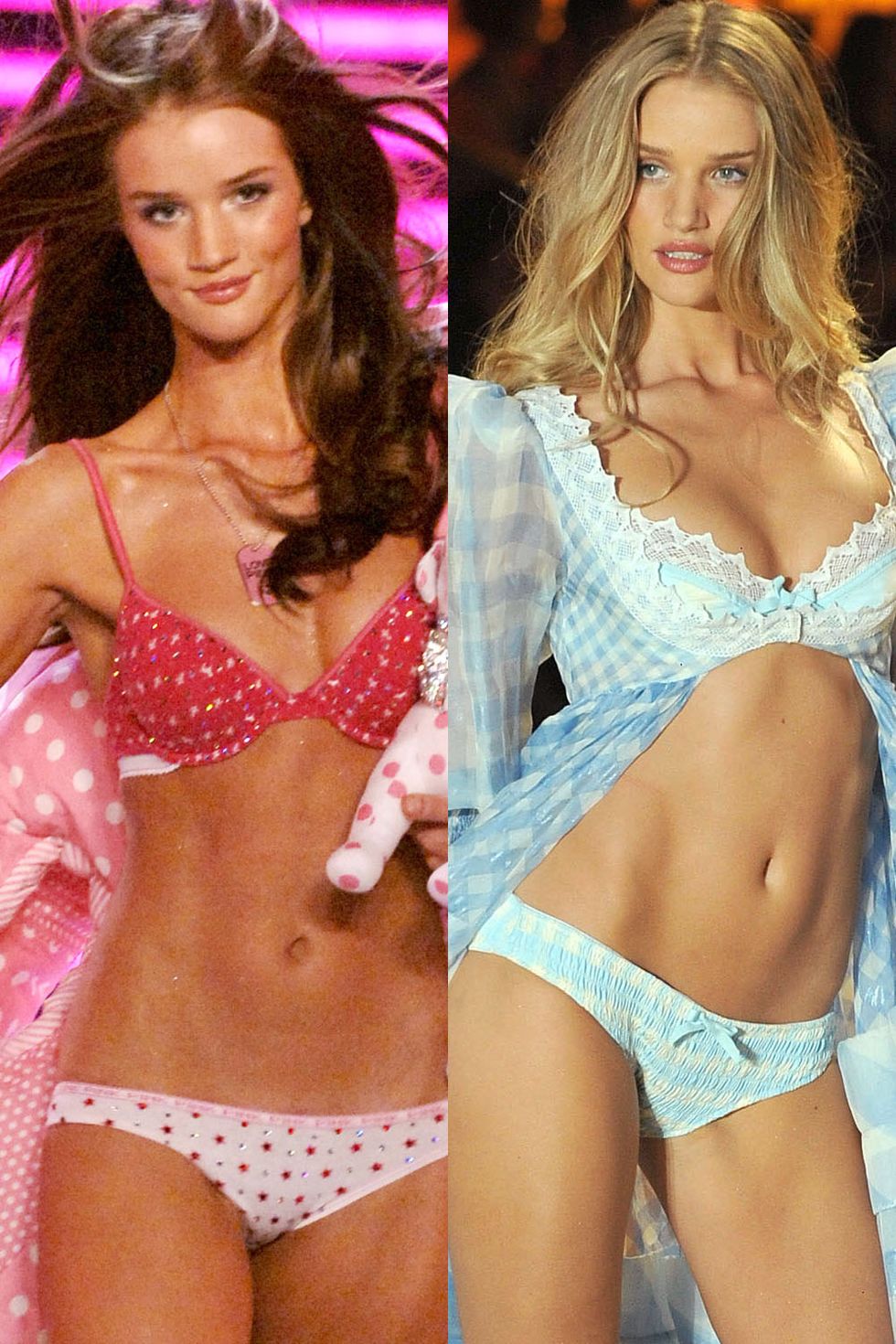 Victoria's Secret Models Then and Now
