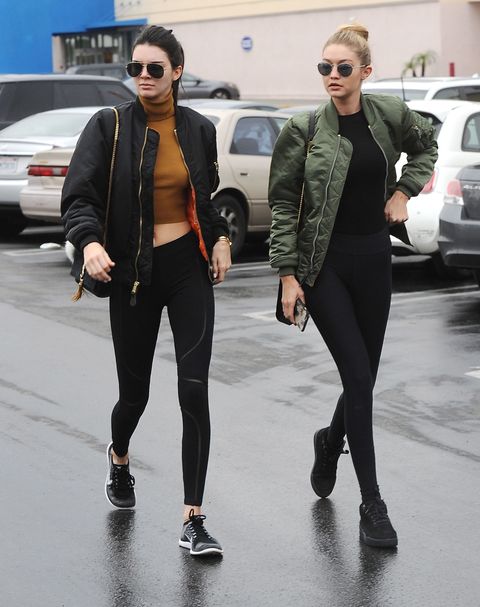 Kendall Jenner And Gigi Hadid Matching Outfits Kendall