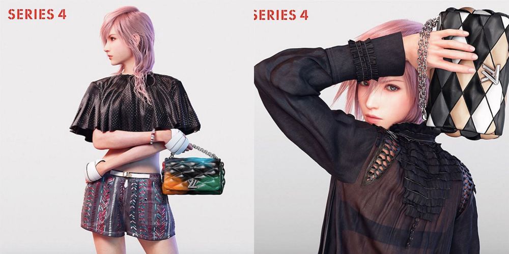 Louis Vuitton Casts Final Fantasy Video Game Character Spring 2016 Ad Campaign