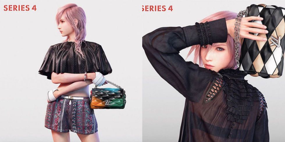 Louis Vuitton Casts Final Fantasy Video Game Character In Spring 2016