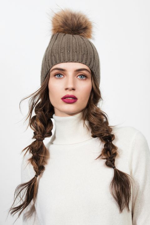 hairstyles for winter hats Hair hat hairstyles long winter beanie hats ...