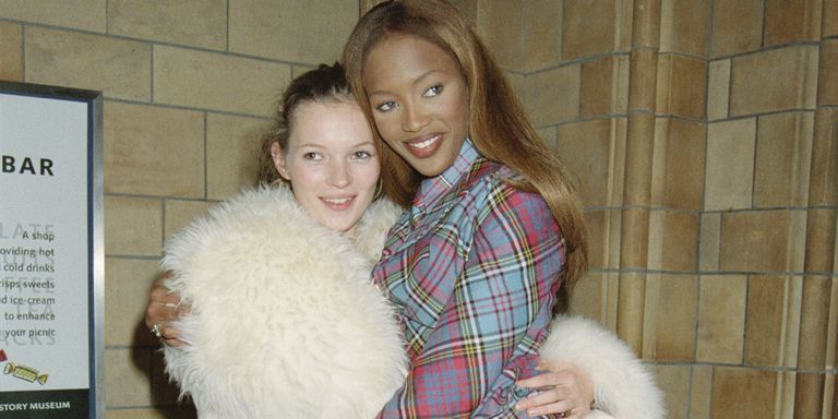 Naomi Campbell And Kate Moss In The 1990s Naomi Campbell