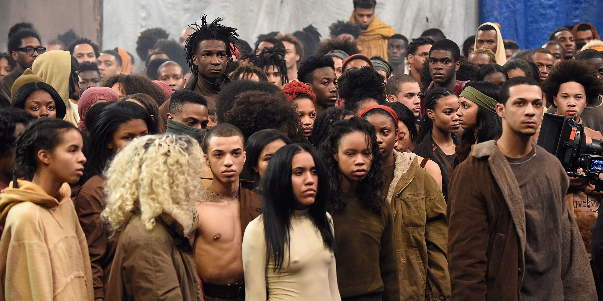 I Was Cast As An Extra In The Yeezy Season 3 Show - Yeezy Season 3 Adidas  Show at Madison Square Garden