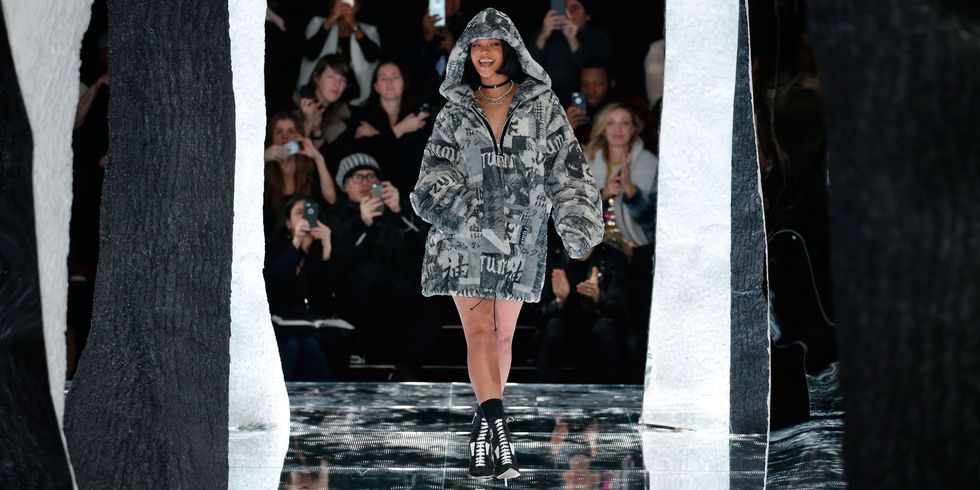 Rihanna Puma Collection At New York Fashion Week - Rihanna New York ...
