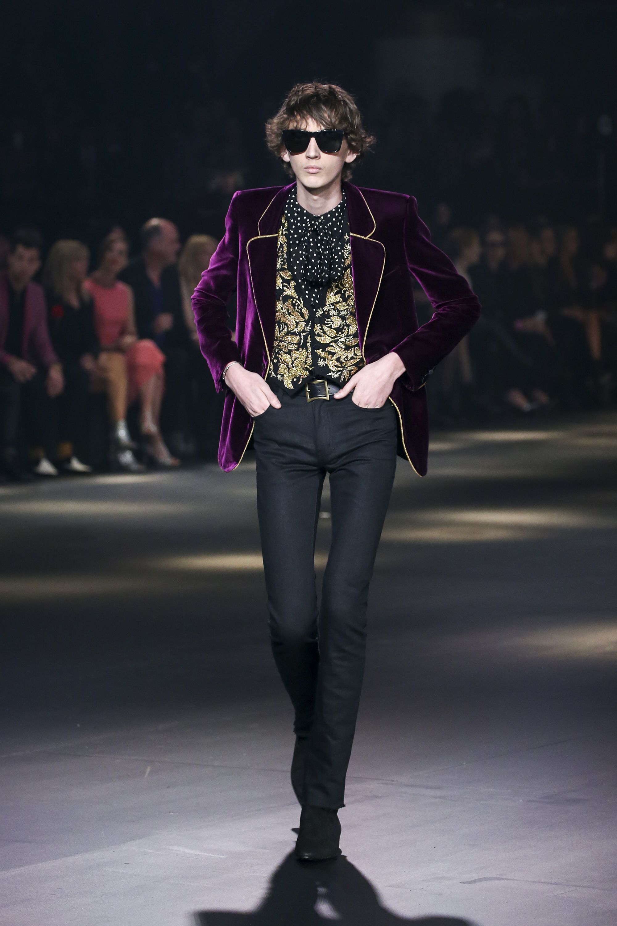 Saint Laurent Los Angeles Fashion Show at the Palladium - Saint