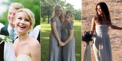 27 Times Celebrities Were Bridesmaids