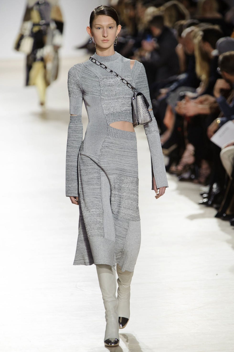Clothing, Fashion show, Shoulder, Runway, Joint, Fashion model, Style, Waist, Street fashion, Fashion, 