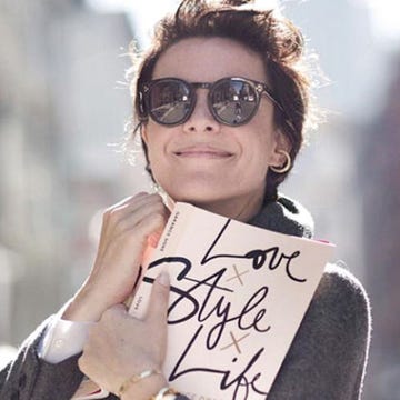 Clothing, Eyewear, Glasses, Vision care, Lip, Hairstyle, Sleeve, Sunglasses, Outerwear, Style, 