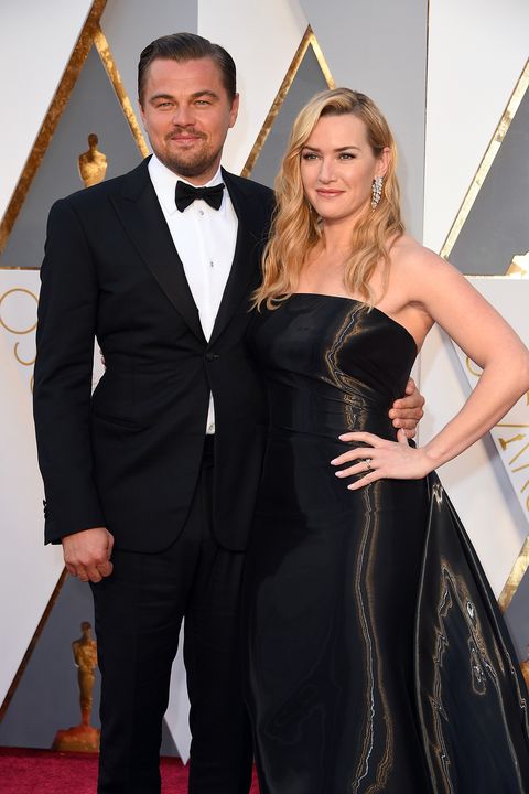 Leonardo DiCaprio and Kate Winslet at the 2016 Oscars - Cutest Photos ...