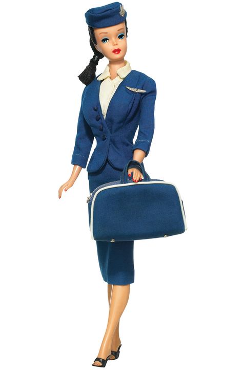 <p>Barbie flight attendant</p>